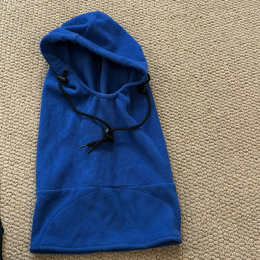 Fleece winter hood